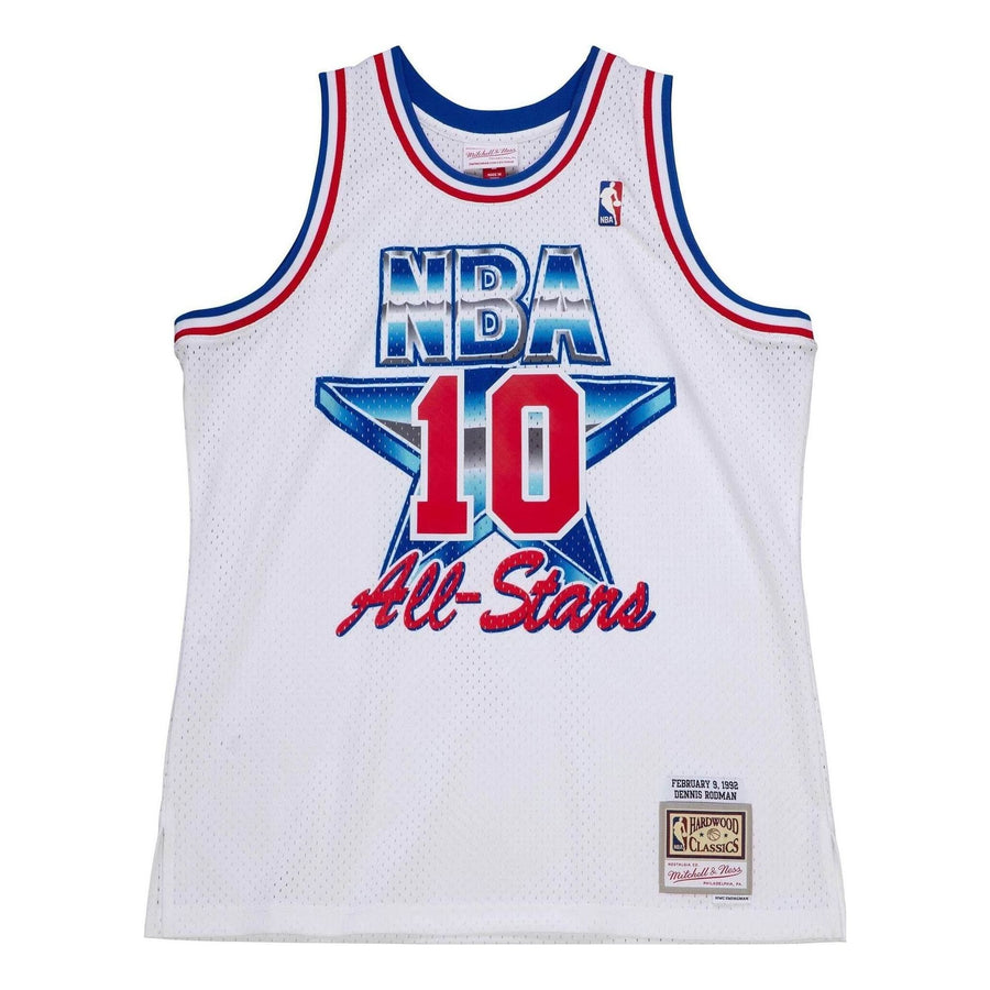 Джерси Mitchell & Ness x NBA All Star East 1992-93 Swingman Jersey 'Dennis Rodman 10', белый
Джерси Mitchell & Ness x NBA All Star East 1992-93 Swingman Jersey 'Dennis Rodman 10', белый