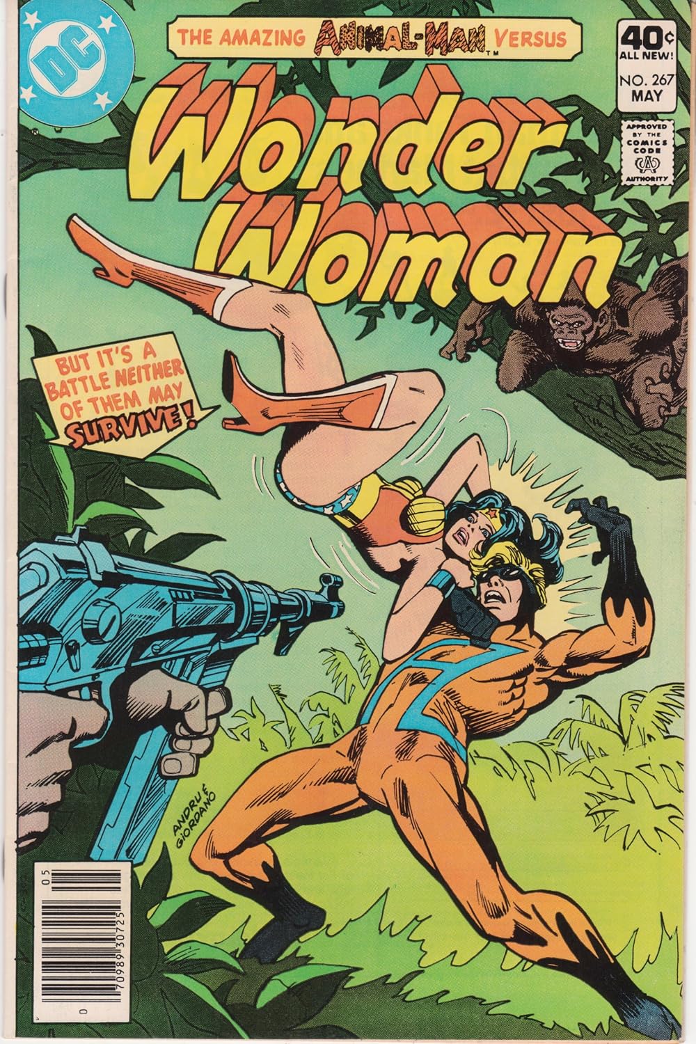 Wonder Woman #267 "Animal MAN Appearance" (DC COMICS)
Wonder Woman #267 "Animal MAN Appearance" (DC COMICS)