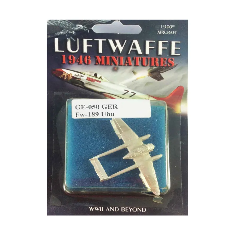 FW-189 Уху, Luftwaffe 1946 Miniatures - Germany (1:300)
FW-189 Уху, Luftwaffe 1946 Miniatures - Germany (1:300)