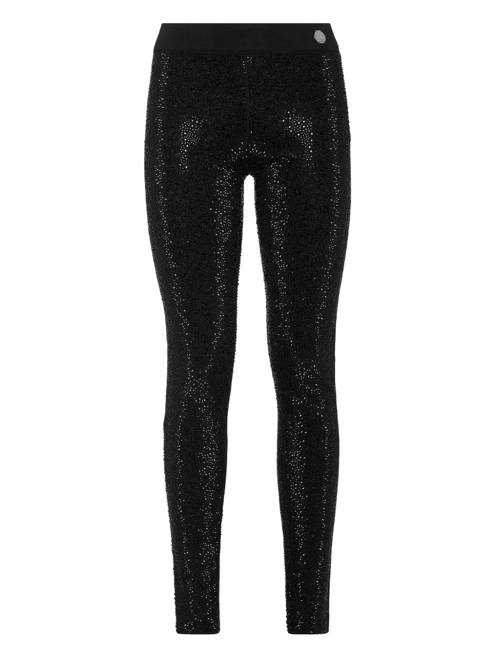 Леггинсы Mix Strass Philipp Plein, черный 
Леггинсы Mix Strass Philipp Plein, черный