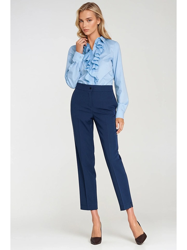 Брюки синего цвета Nife
Брюки синего цвета Nife