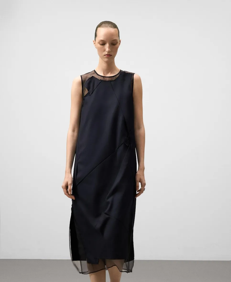 Платье-комбинация с жатым эффектом Adolfo Dominguez, черный
Платье-комбинация с жатым эффектом Adolfo Dominguez, черный