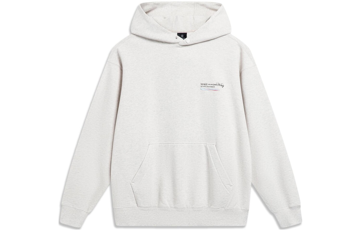 Li Ning ПОДКЛАДКА Мужская толстовка, Хизер Грей
Li Ning ПОДКЛАДКА Мужская толстовка, Хизер Грей