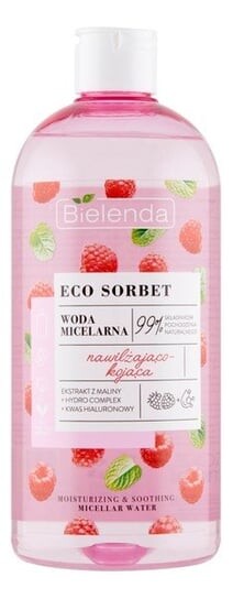 Мицеллярная вода - Увлажняет и успокаивает, 500 мл Bielenda, Eco Sorbet Raspberry -
Мицеллярная вода - Увлажняет и успокаивает, 500 мл Bielenda, Eco Sorbet Raspberry -