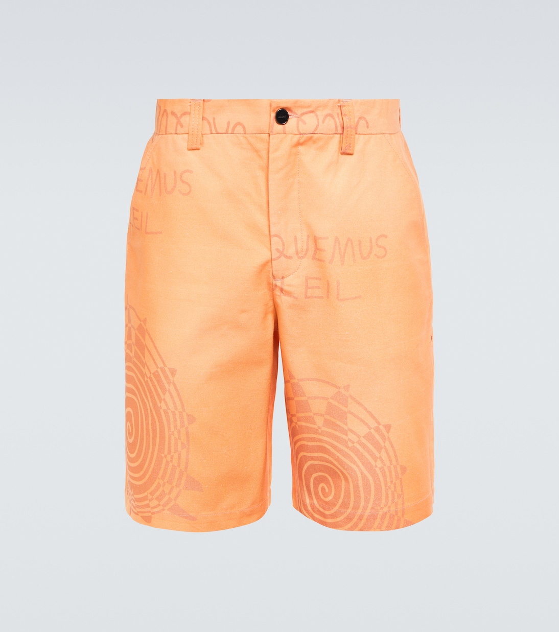 Хлопковые шорты с принтом Le Short Tecido Jacquemus, Print Orange Arty Sun
Хлопковые шорты с принтом Le Short Tecido Jacquemus, Print Orange Arty Sun