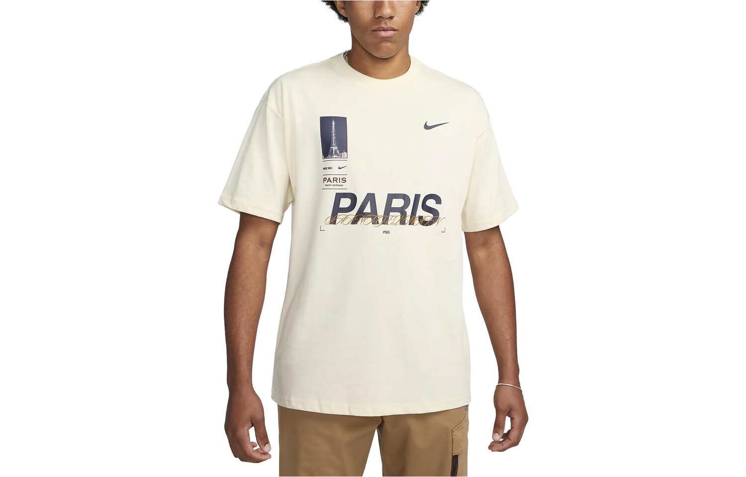 Мужская футболка Nike, цвет Coconut milk
Мужская футболка Nike, цвет Coconut milk