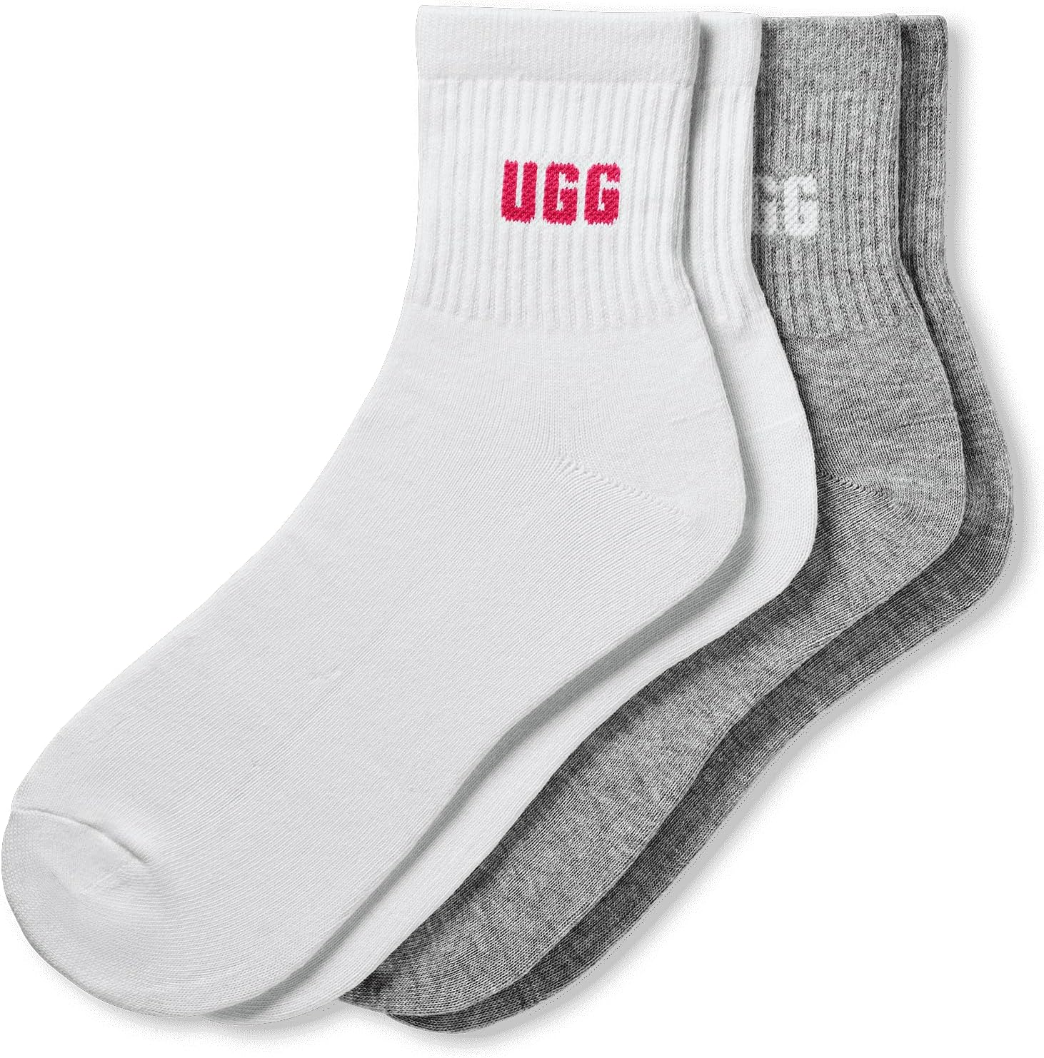 Носки UGG womens Quinlin Logo Quarter 2 Pack, Chroma Pink/Grey Heather
Носки UGG womens Quinlin Logo Quarter 2 Pack, Chroma Pink/Grey Heather