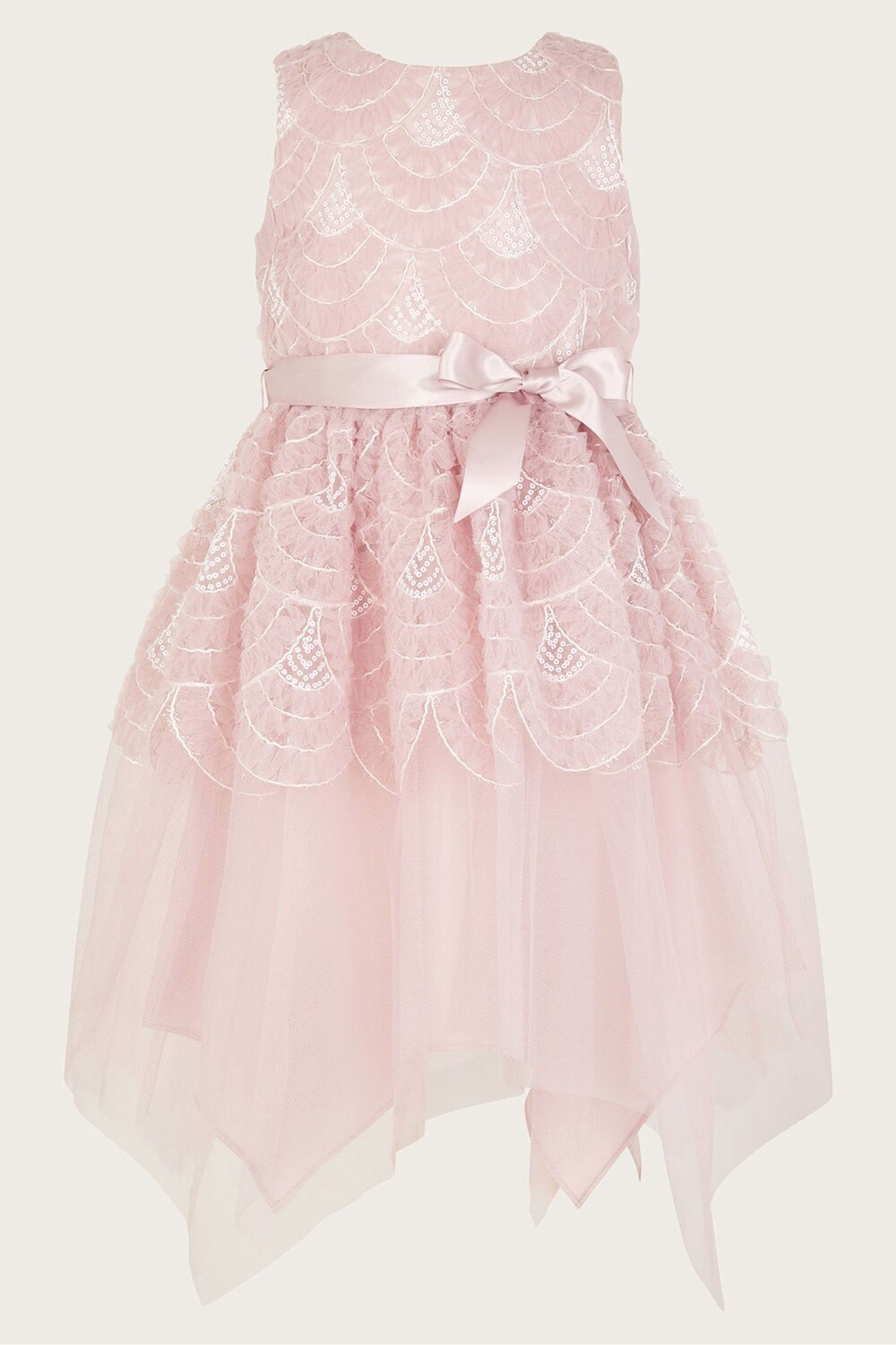 Платье из тюля с фестончатым узором Monsoon, розовый
Платье из тюля с фестончатым узором Monsoon, розовый