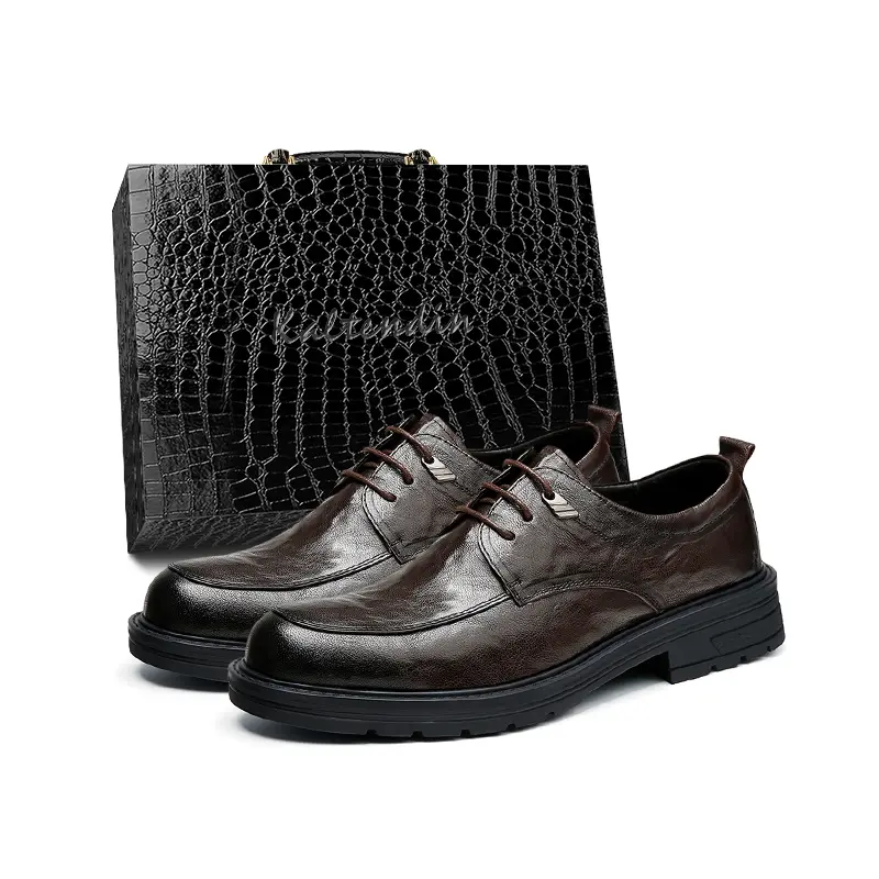 Kaltendin Повседневные кожаные туфли мужские низкие черно-коричневые кожаные, цвет Brown Leather Box
Kaltendin Повседневные кожаные туфли мужские низкие черно-коричневые кожаные, цвет Brown Leather Box