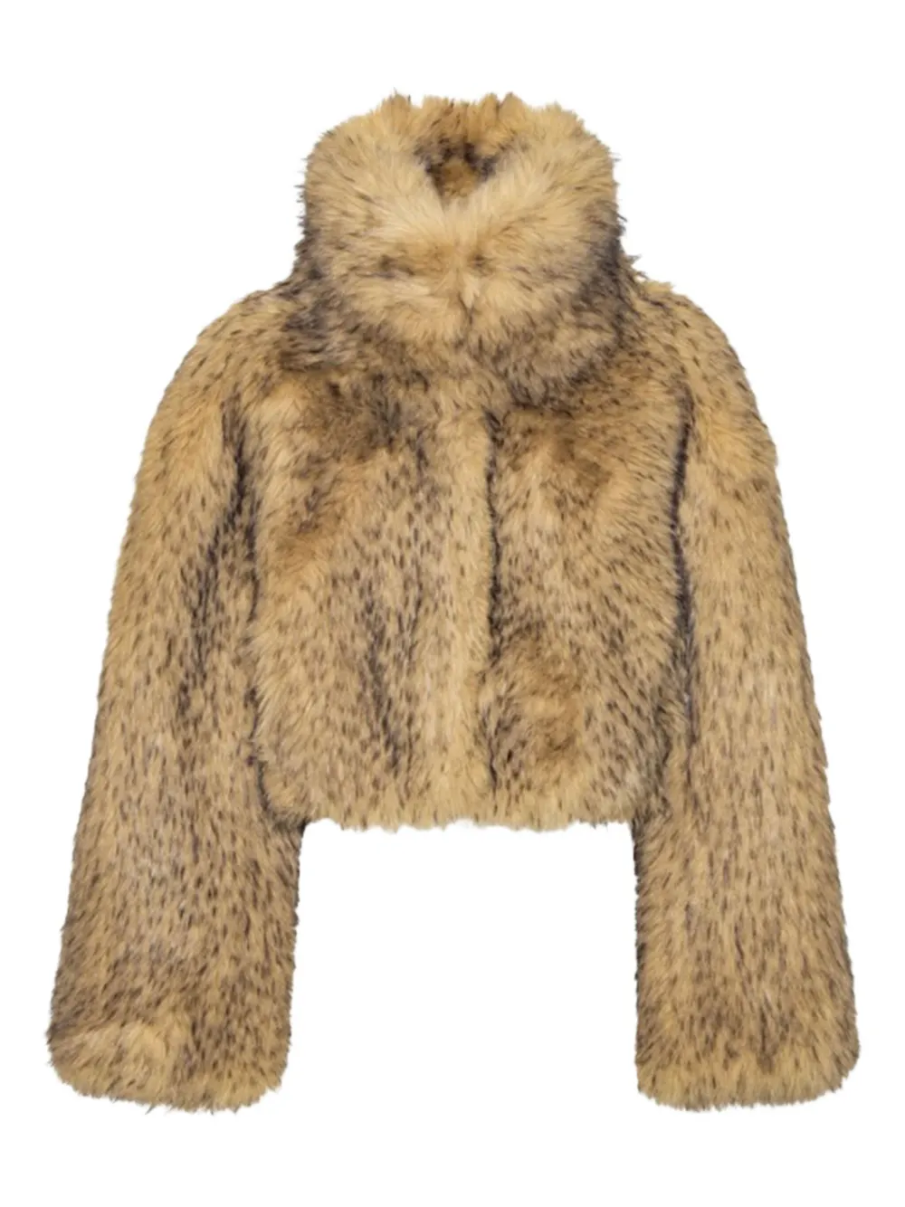 Укороченная куртка из искусственного меха с высоким воротом ROTATE BIRGER CHRISTENSEN, коричневый
Укороченная куртка из искусственного меха с высоким воротом ROTATE BIRGER CHRISTENSEN, коричневый