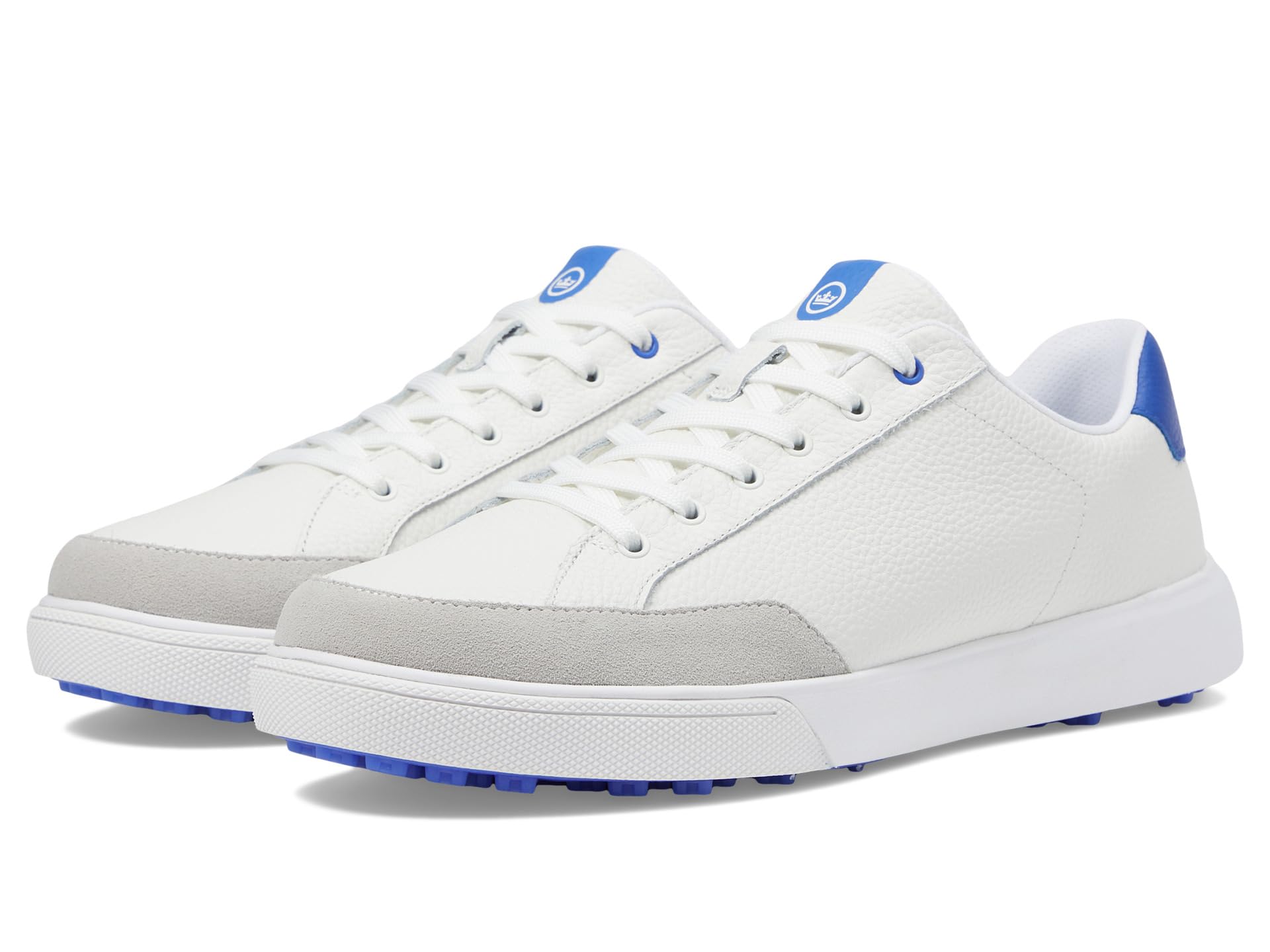 Кроссовки Peter Millar Drift Leather Hybrid Course Shoe, White/Mako Blue
Кроссовки Peter Millar Drift Leather Hybrid Course Shoe, White/Mako Blue