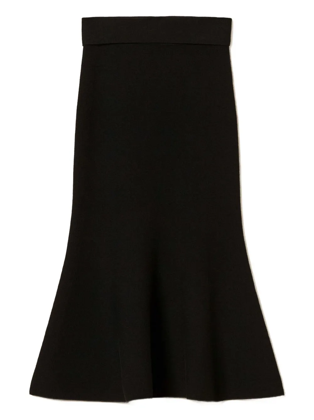 Расклешенная юбка миди TWINSET, черный 
Расклешенная юбка миди TWINSET, черный