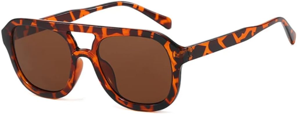 Солнцезащитные очки с защитой от УФ-излучения UV400 | Двойная перемычка, цветные линзы | Для женщин и мужчин, для занятий спортом на открытом воздухе и вождения DSVIGF, Leopard-brown
Солнцезащитные очки с защитой от УФ-излучения UV400 | Двойная перемычка, цветные линзы | Для женщин и мужчин, для занятий спортом на открытом воздухе и вождения DSVIGF, Leopard-brown