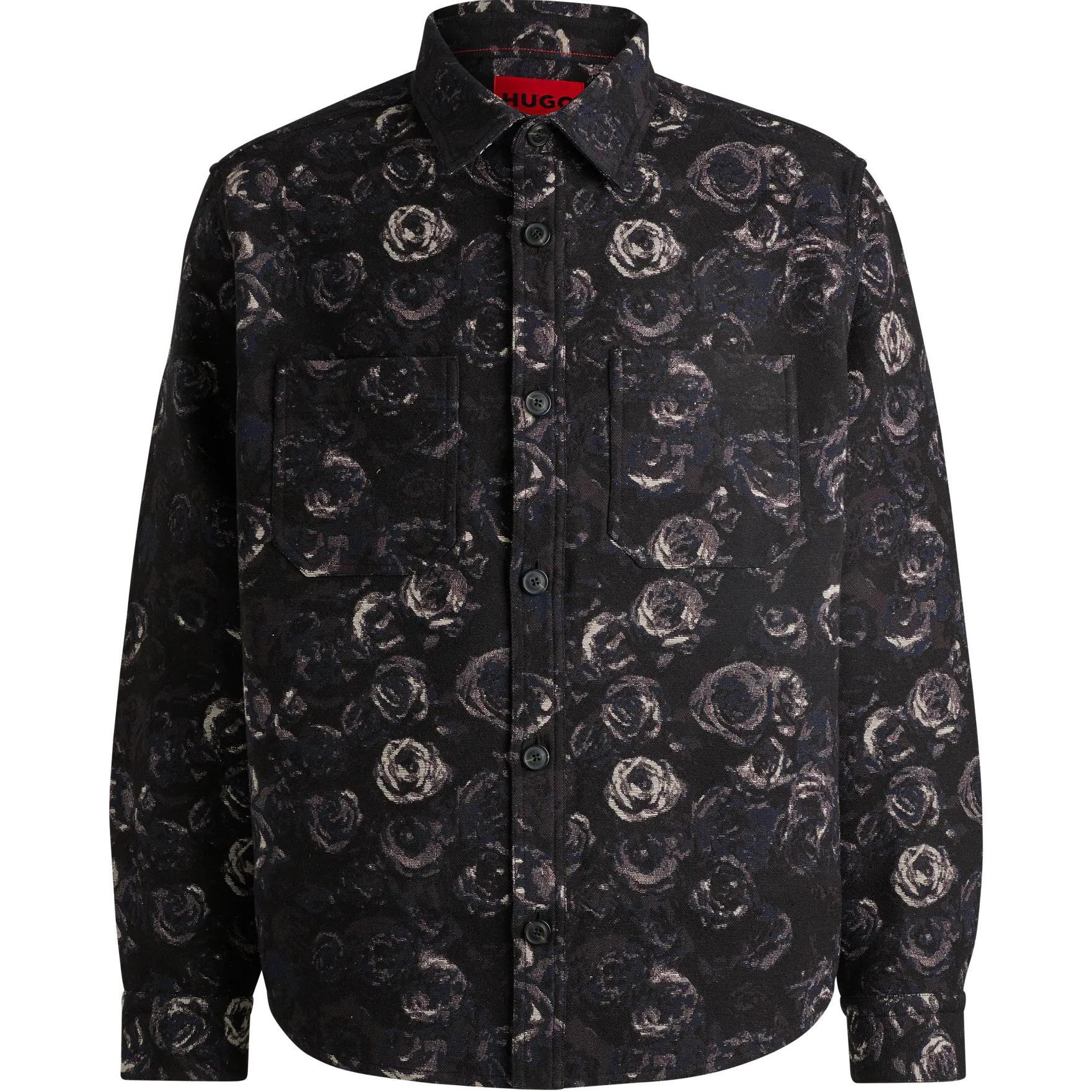 Рубашка с графическим принтом HUGO BOSS, черный
Рубашка с графическим принтом HUGO BOSS, черный