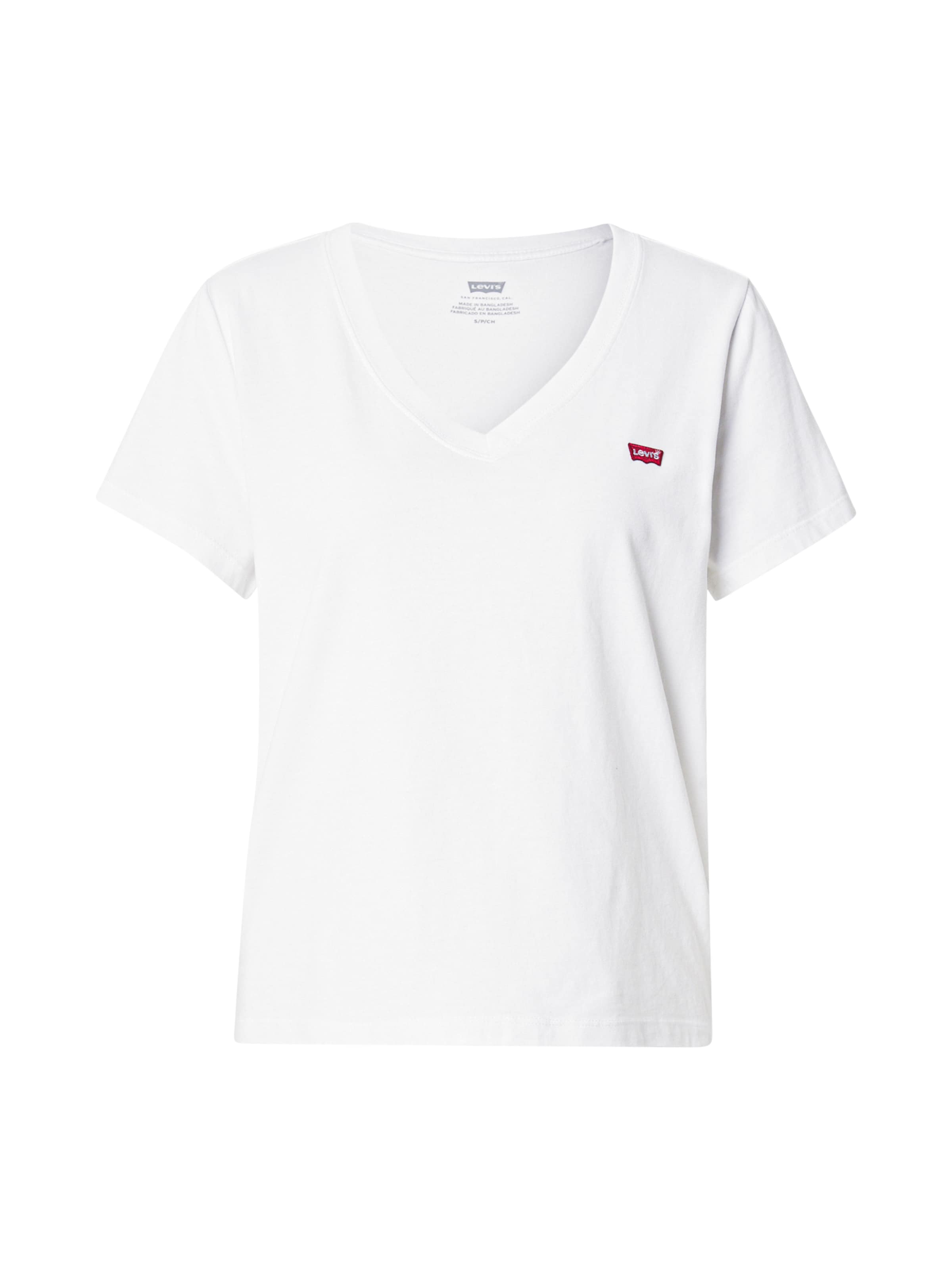 LEVI'S Футболка 'Favorite Cotton V-Neck Tee' в белом цвете
LEVI'S Футболка 'Favorite Cotton V-Neck Tee' в белом цвете