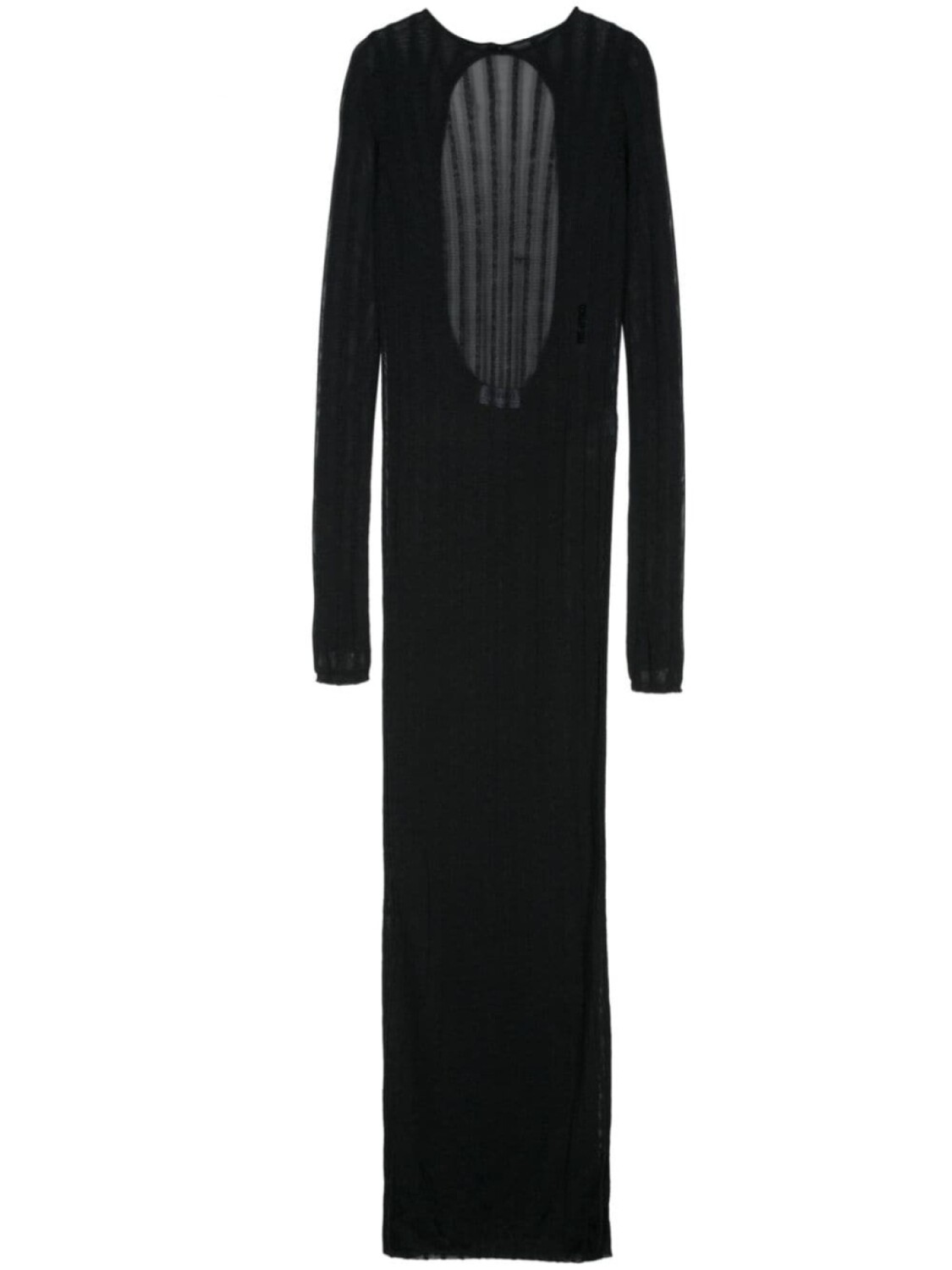 The Attico макси-платье с вышитым логотипом, черный
The Attico макси-платье с вышитым логотипом, черный