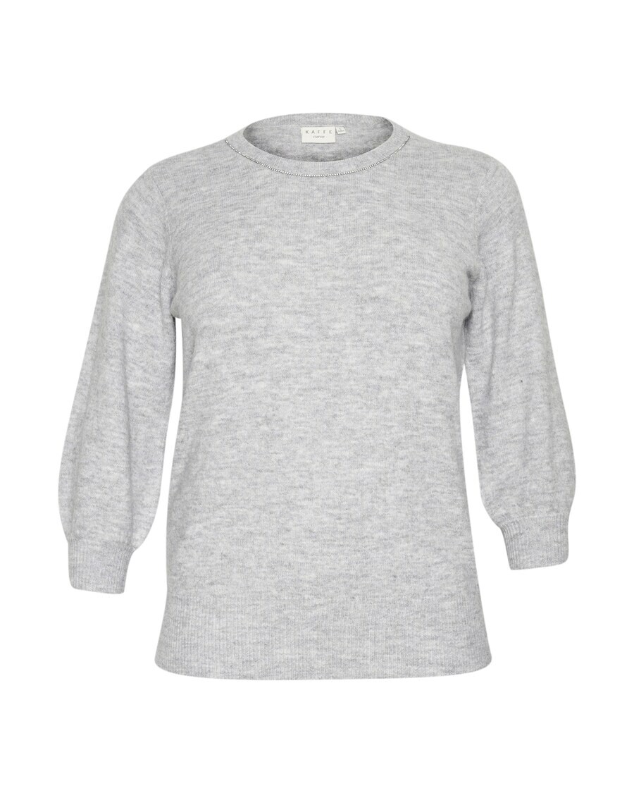 Тонкий вязаный свитер KAFFE CURVE Sweater Merida, пятнистый серый
Тонкий вязаный свитер KAFFE CURVE Sweater Merida, пятнистый серый