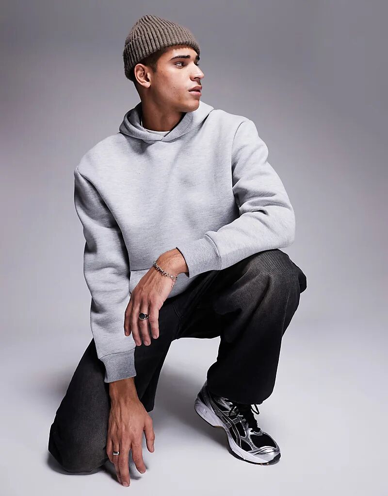 Толстовка с капюшоном большого размера с аквалангом серого меланжевого цвета ASOS DESIGN
Толстовка с капюшоном большого размера с аквалангом серого меланжевого цвета ASOS DESIGN