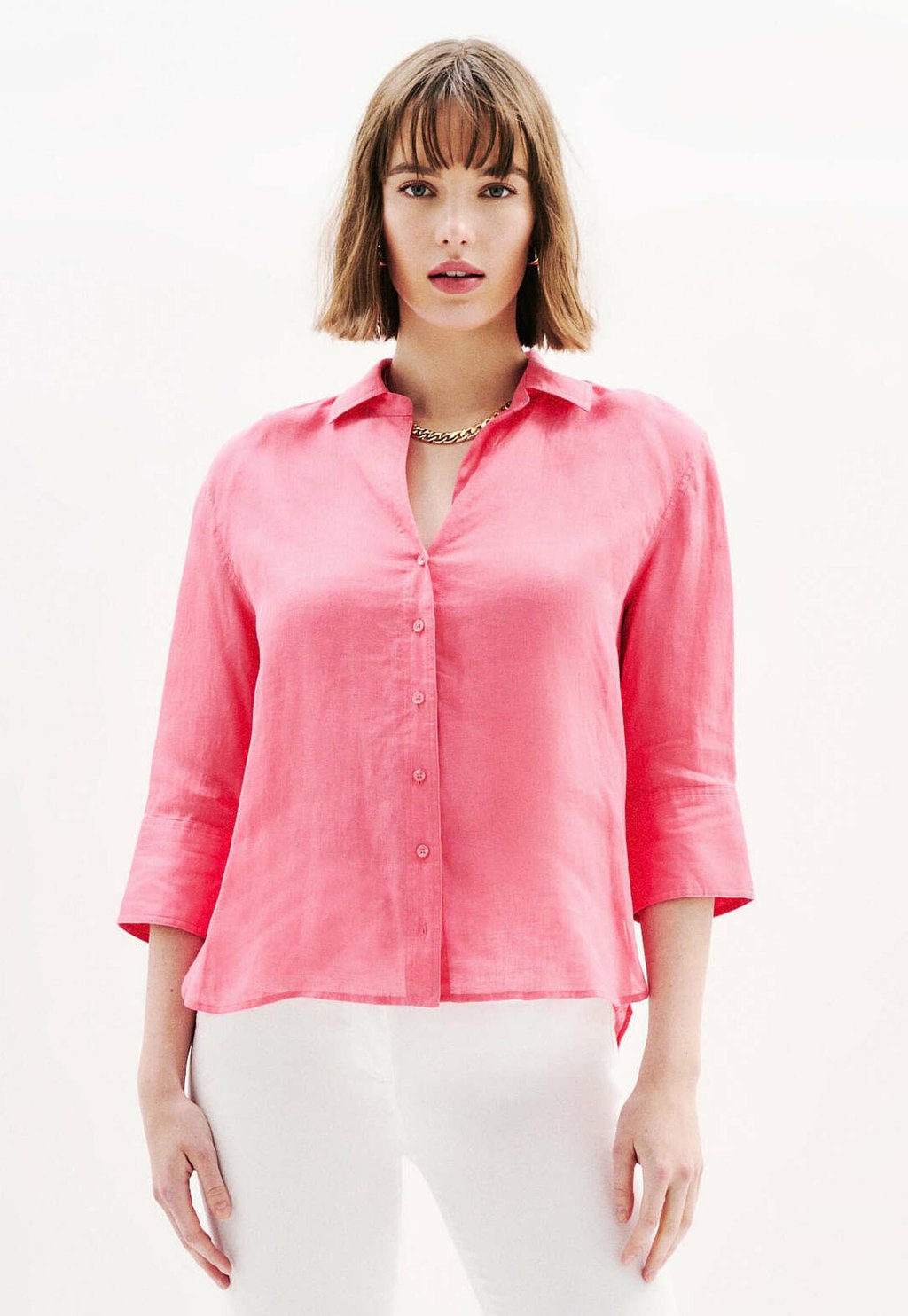 Блузка на пуговицах CORALINE Caroll, розовый
Блузка на пуговицах CORALINE Caroll, розовый