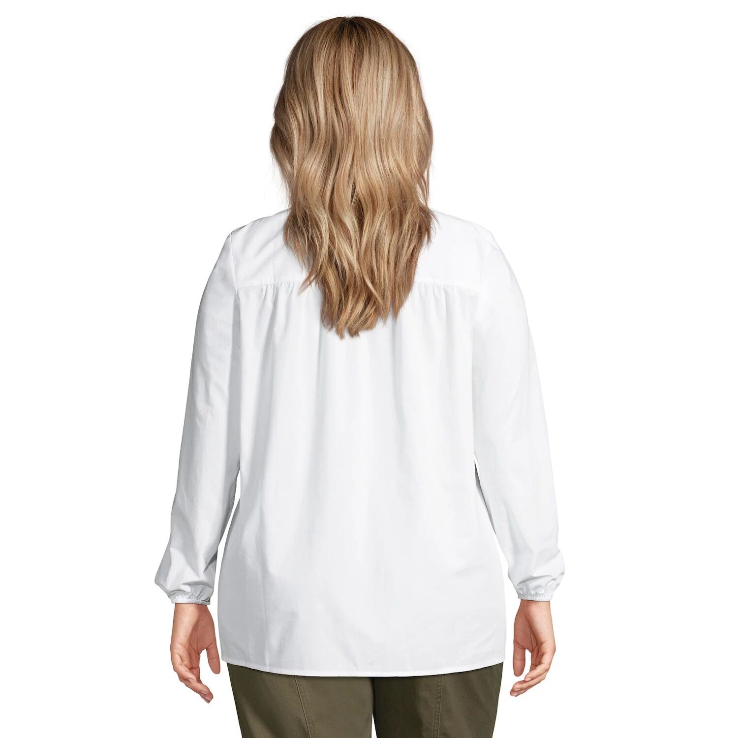 Топ больших размеров из поплина в крестьянском стиле Lands' End Lands' End
Топ больших размеров из поплина в крестьянском стиле Lands' End Lands' End