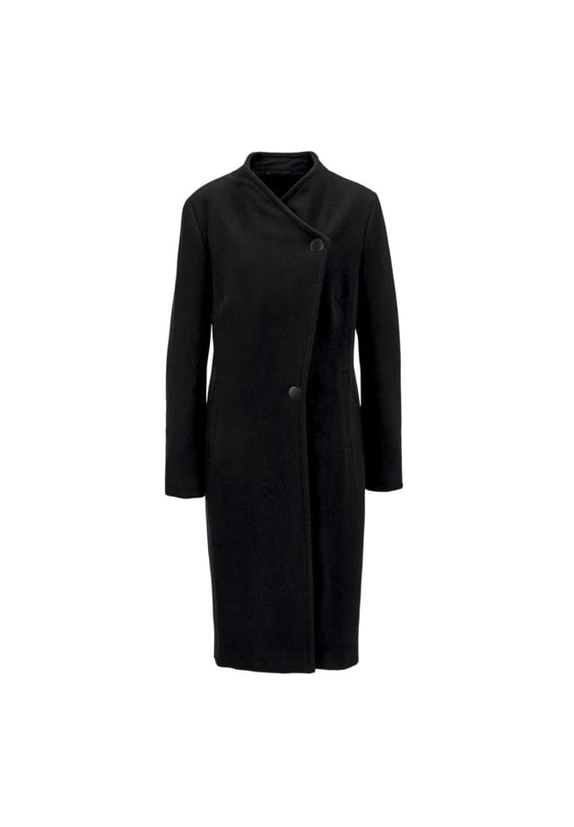 Короткий размер: теплое шерстяное пальто Goldner, черный
Короткий размер: теплое шерстяное пальто Goldner, черный