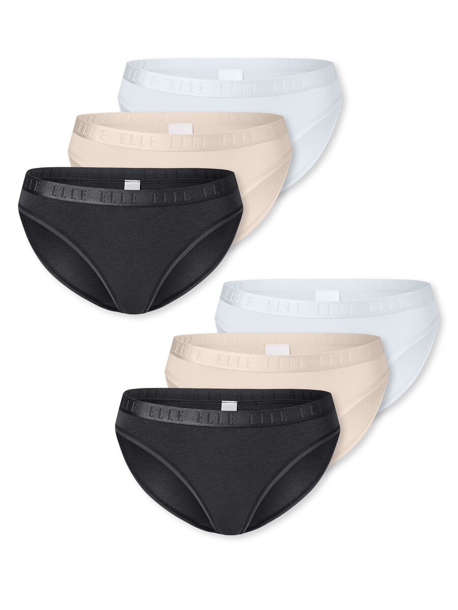 Трусики ELLE, бежевый/черный/белый
Трусики ELLE, бежевый/черный/белый