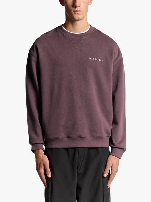 Хлопковый свитшот Script Lyle & Scott
Хлопковый свитшот Script Lyle & Scott