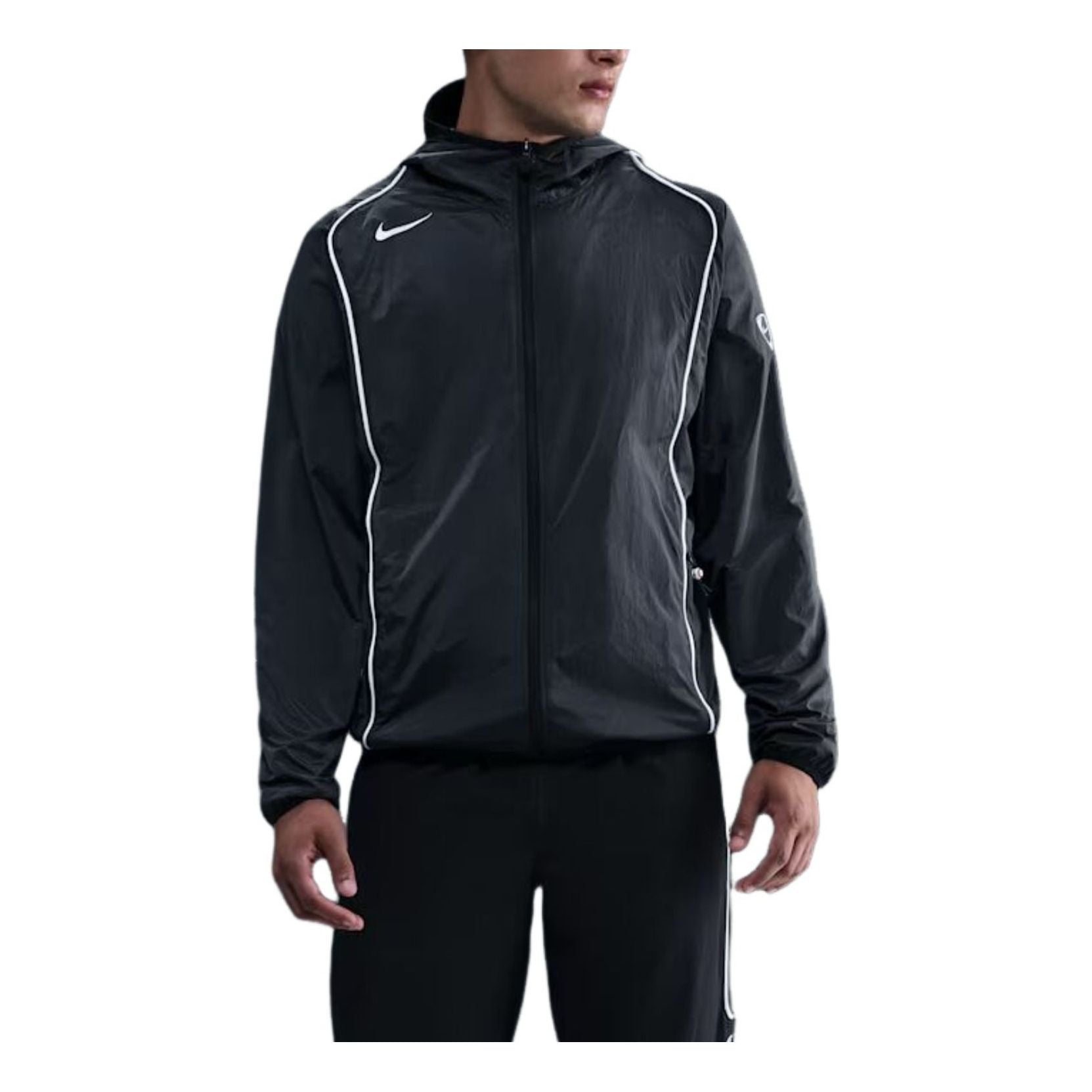 Футбольная куртка Nike Total 90 Repel на молнии, цвет 'Black LT Smoke Grey Sail'
Футбольная куртка Nike Total 90 Repel на молнии, цвет 'Black LT Smoke Grey Sail'