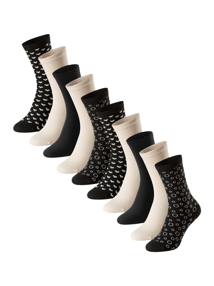 Носки Schiesser, черный/бежевый
Носки Schiesser, черный/бежевый