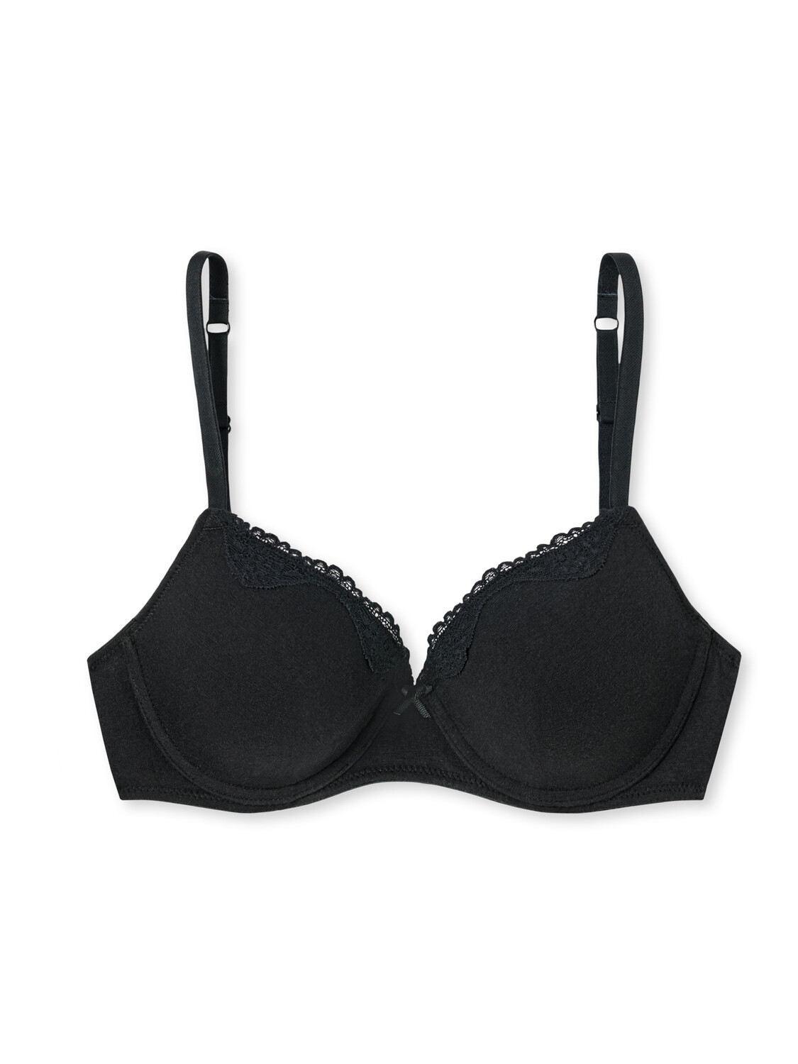 Бюстгальтер с косточками Schiesser Pure Cotton, черный
Бюстгальтер с косточками Schiesser Pure Cotton, черный