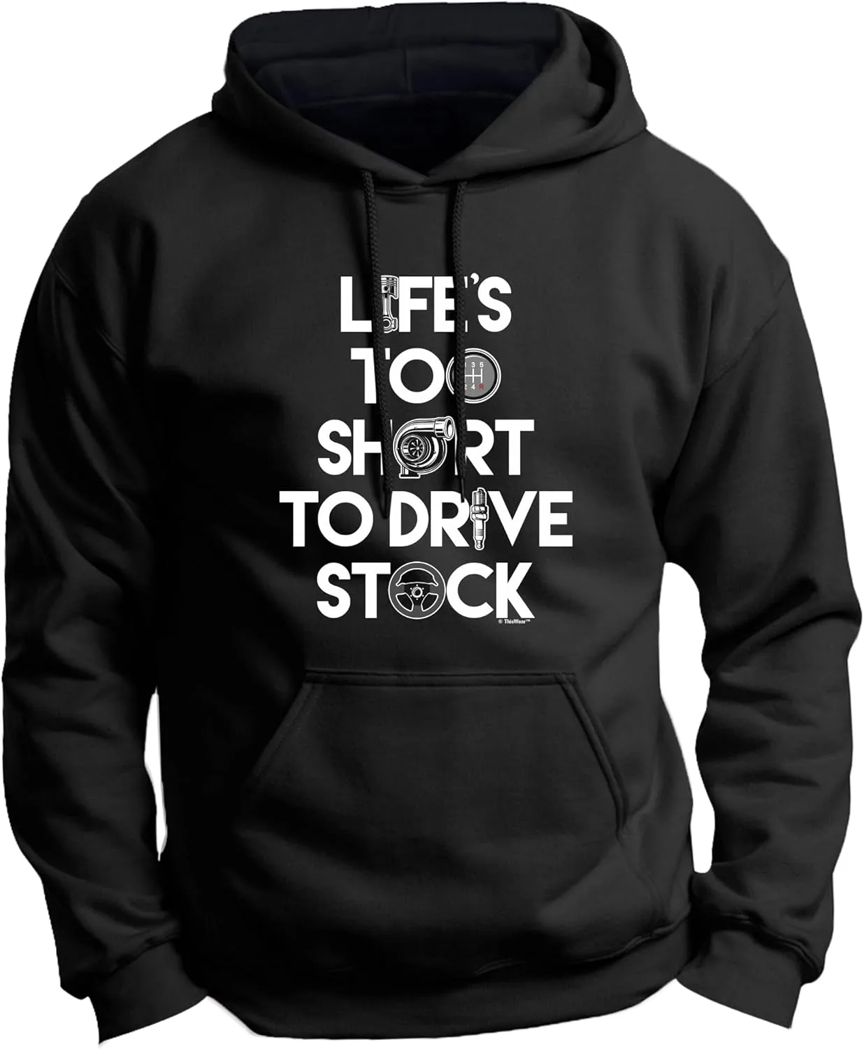 Толстовка с капюшоном Life's to Short to Drive Stock ThisWear
Толстовка с капюшоном Life's to Short to Drive Stock ThisWear