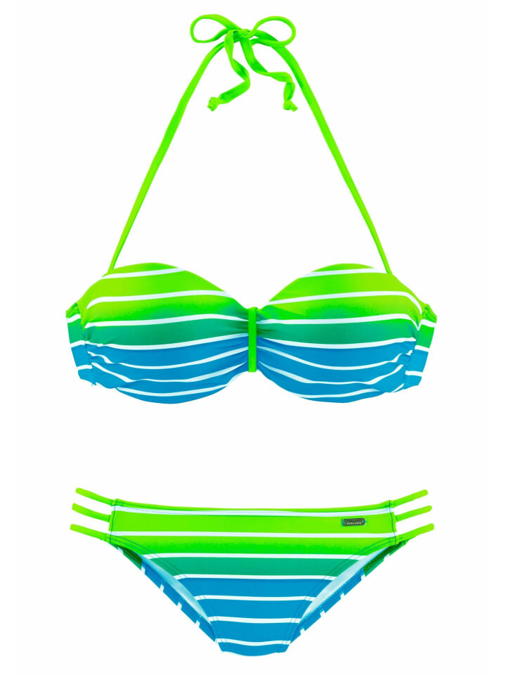 Комплект бикини Venice Beach, цвет türkis/gestreift
Комплект бикини Venice Beach, цвет türkis/gestreift