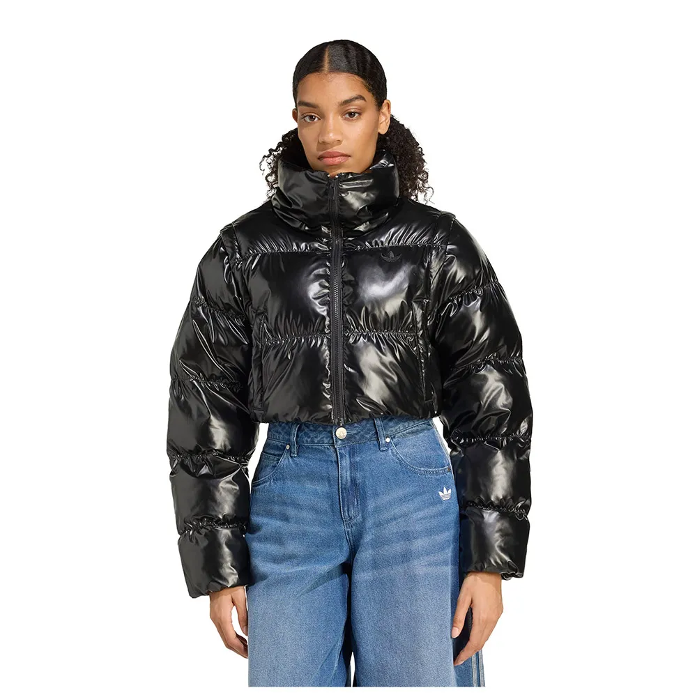 Куртка adidas Originals Essentials Glossy 2in1 Cropped Puffer, черный
Куртка adidas Originals Essentials Glossy 2in1 Cropped Puffer, черный