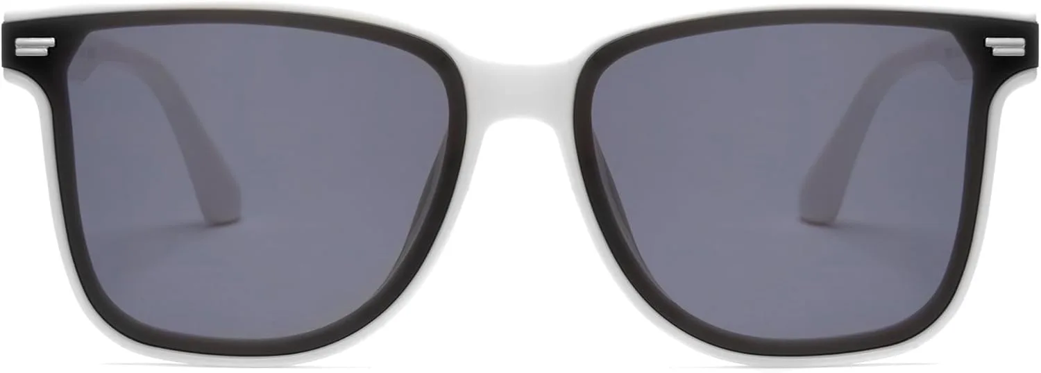 Солнцезащитные очки Cyxus Trendy Square для женщин и мужчин, классические модные солнцезащитные очки с защитой UV400, модель 1160, 04-white Frame-grey Lens
Солнцезащитные очки Cyxus Trendy Square для женщин и мужчин, классические модные солнцезащитные очки с защитой UV400, модель 1160, 04-white Frame-grey Lens