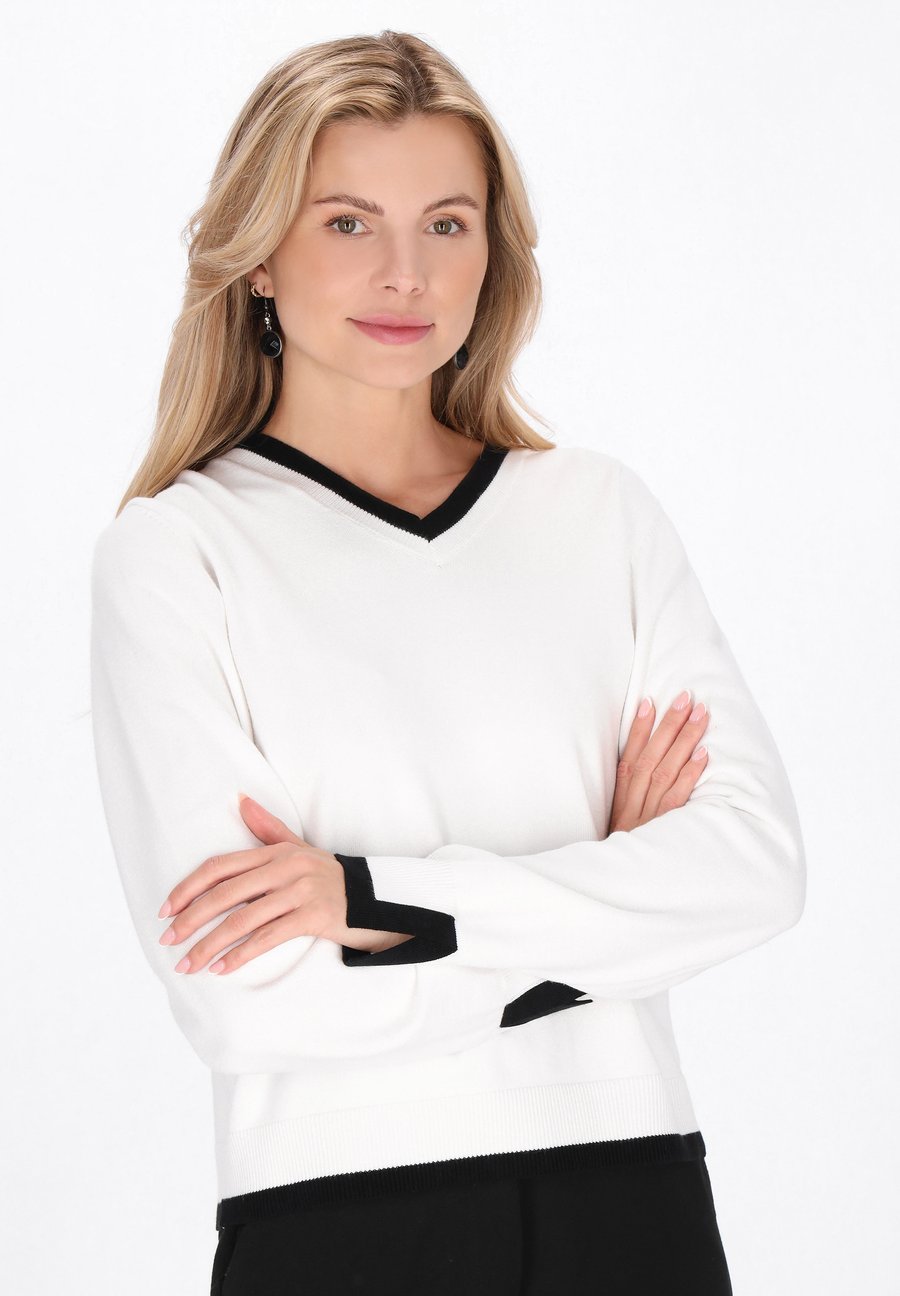 Джемпер usha Jumper, Offwhite/Black/Off-White
Джемпер usha Jumper, Offwhite/Black/Off-White