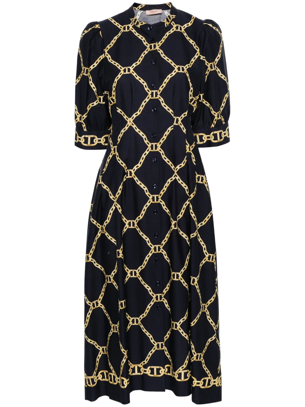 Платье миди с принтом TWINSET, синий
Платье миди с принтом TWINSET, синий