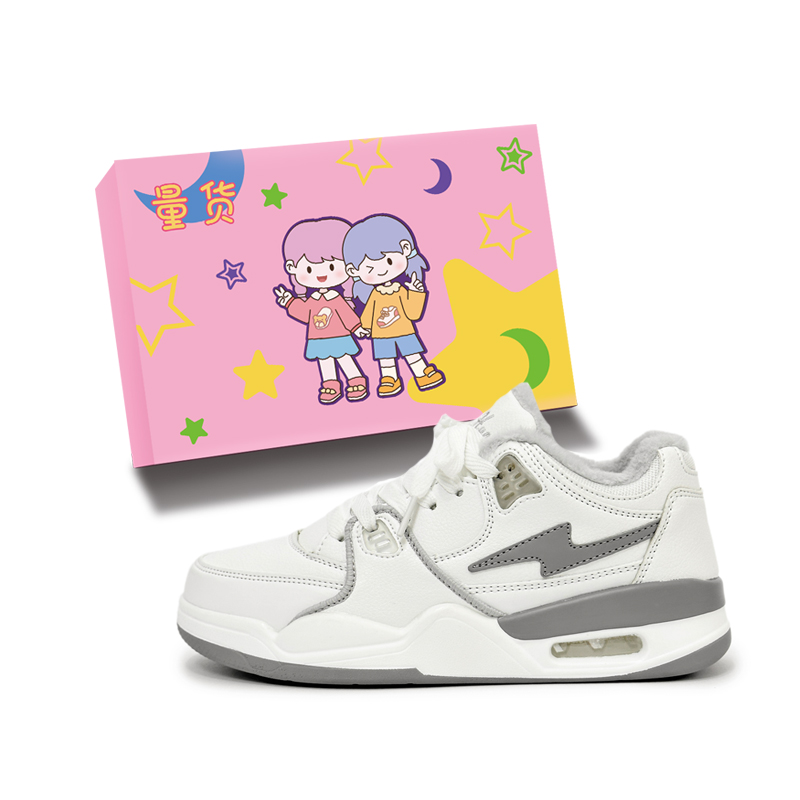 LIANGHUO Скейтерские кросcовки унисекс с противоскользящей подошвой, ударопрочные, устойчивые к истиранию, низкие, бело-серые, с флисовой подкладкой, цвет White Gray Fleece-Lined
LIANGHUO Скейтерские кросcовки унисекс с противоскользящей подошвой, ударопрочные, устойчивые к истиранию, низкие, бело-серые, с флисовой подкладкой, цвет White Gray Fleece-Lined