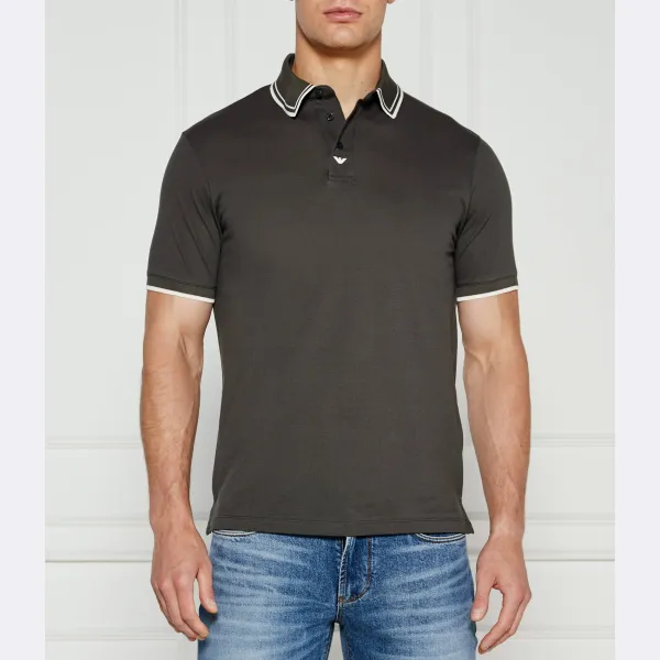 Рубашка поло стандартного кроя Emporio Armani, черный
Рубашка поло стандартного кроя Emporio Armani, черный