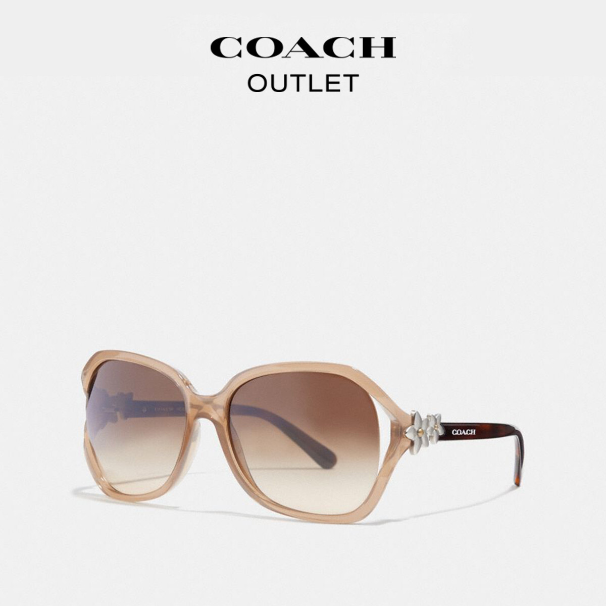 Женские солнцезащитные очки COACH INTEGRATION с цветочным принтом, светло-коричневый
Женские солнцезащитные очки COACH INTEGRATION с цветочным принтом, светло-коричневый