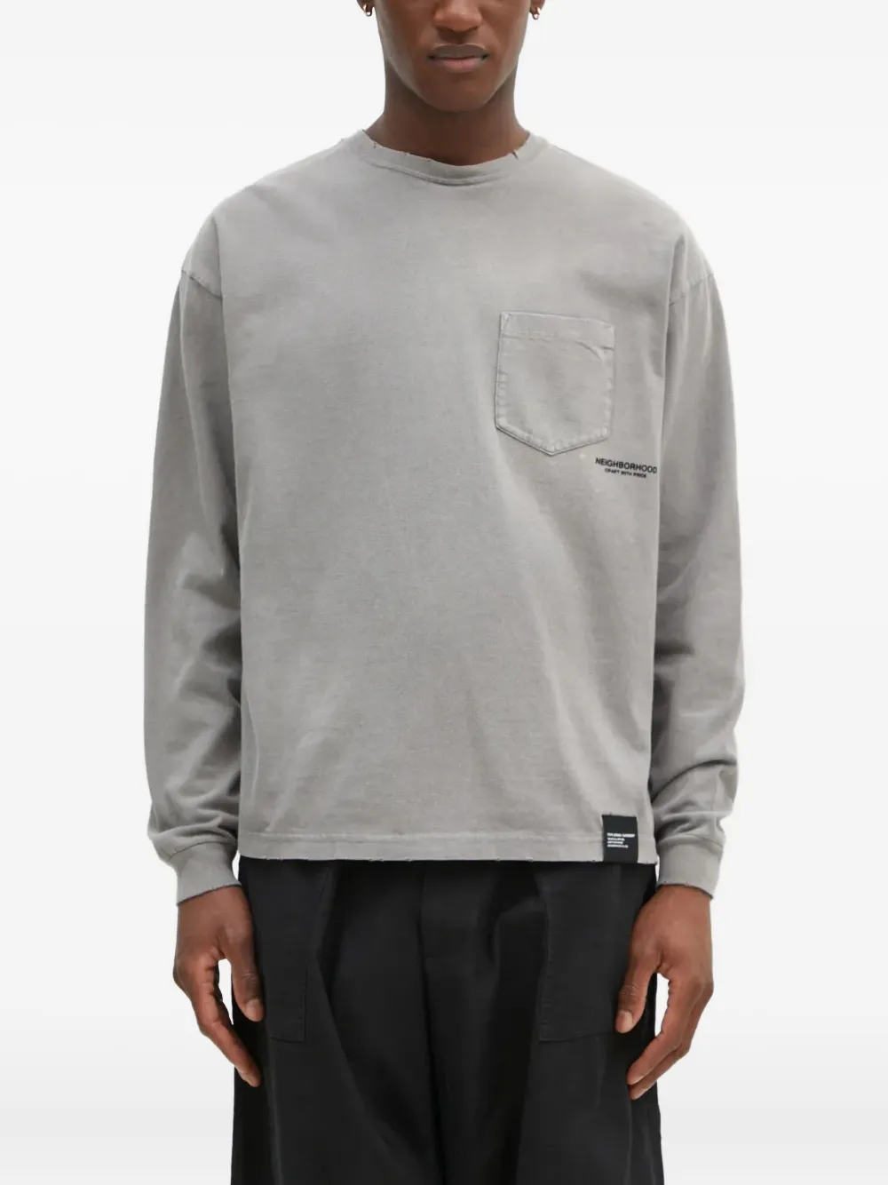 Футболка с длинными рукавами и карманом Neighborhood, серый
Футболка с длинными рукавами и карманом Neighborhood, серый