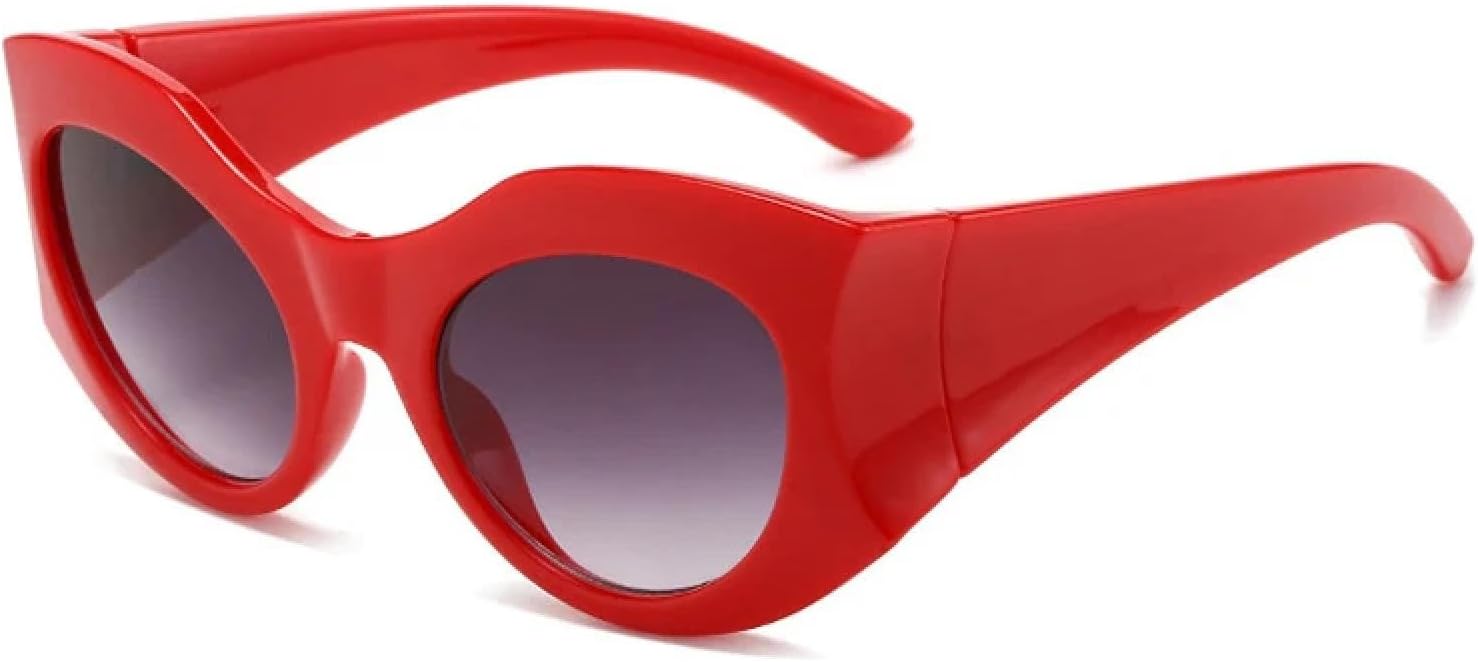 Женские солнцезащитные очки овальной формы конфетных оттенков, модные градиентные солнцезащитные очки с защитой от УФ-излучения UV400; мужские солнцезащитные очки «кошачий глаз» WNCKSQ, Red Gray Gradient
Женские солнцезащитные очки овальной формы конфетных оттенков, модные градиентные солнцезащитные очки с защитой от УФ-излучения UV400; мужские солнцезащитные очки «кошачий глаз» WNCKSQ, Red Gray Gradient