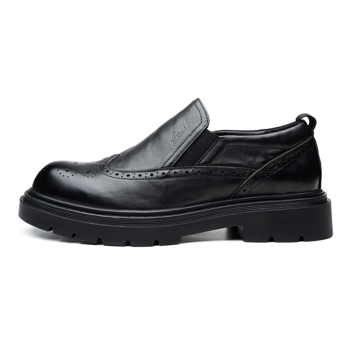 FED Повседневные кожаные туфли мужские низкие, черные
FED Повседневные кожаные туфли мужские низкие, черные