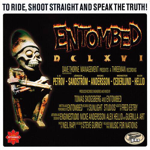 CD диск Entombed: To Ride, Shoot Straight & Speak The Truth
CD диск Entombed: To Ride, Shoot Straight & Speak The Truth