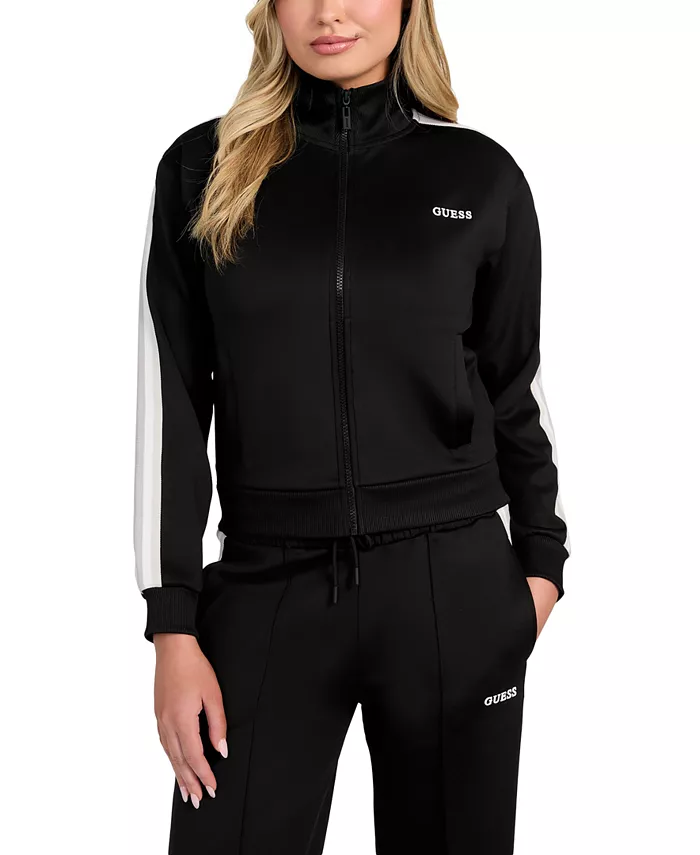 Женская толстовка Yarrow с застежкой-молнией и водолазным принтом GUESS, черный
Женская толстовка Yarrow с застежкой-молнией и водолазным принтом GUESS, черный