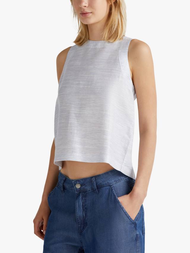 Топ сзади на пуговицах из льняной смеси Benetton, Air Force Blue
Топ сзади на пуговицах из льняной смеси Benetton, Air Force Blue