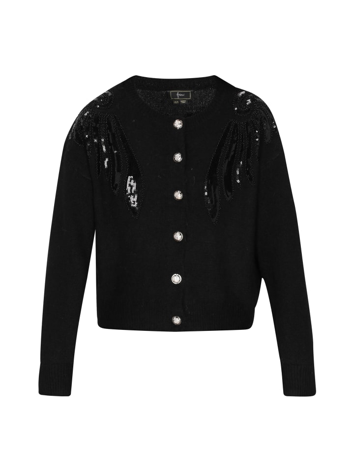 Женский кардиган черного цвета faina
Женский кардиган черного цвета faina