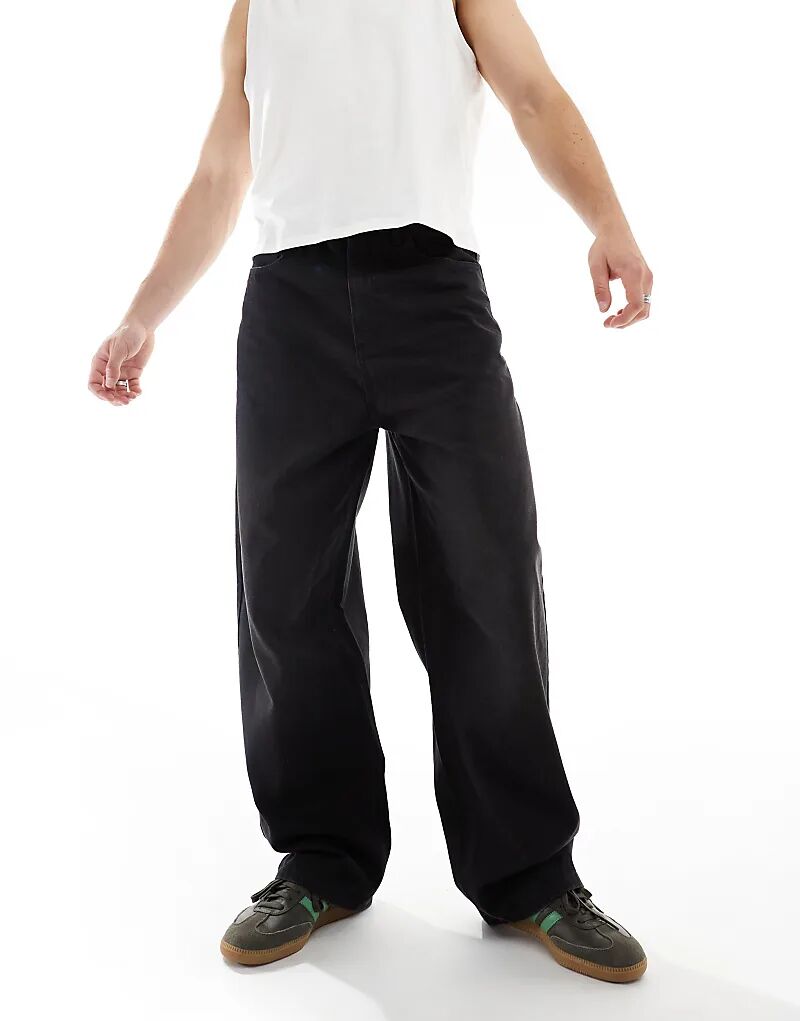 Джинсы COLLUSION X001 antifit черного цвета с потертостями - ЧЕРНЫЙ - ЧЕРНЫЙ
Джинсы COLLUSION X001 antifit черного цвета с потертостями - ЧЕРНЫЙ - ЧЕРНЫЙ