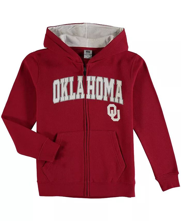 Толстовка с капюшоном на молнии с аппликацией и логотипом для юношей Oklahoma Sooners Colosseum, красный
Толстовка с капюшоном на молнии с аппликацией и логотипом для юношей Oklahoma Sooners Colosseum, красный