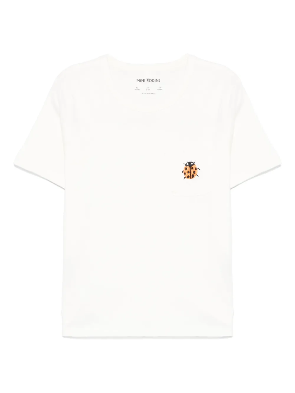 Футболка с вышивкой Mini Rodini, белый
Футболка с вышивкой Mini Rodini, белый