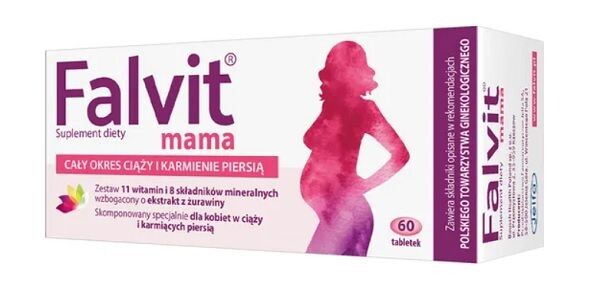 Витамины для мам и беременных Falvit Mama, 60 шт
Витамины для мам и беременных Falvit Mama, 60 шт